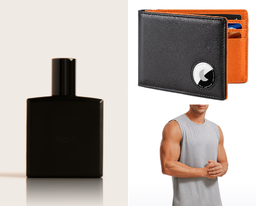 Gifts for him! cover photo collage