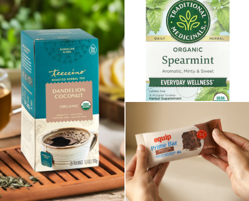 My clean food and drinks list cover photo collage