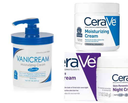 skincare routine for dry skin cover photo collage