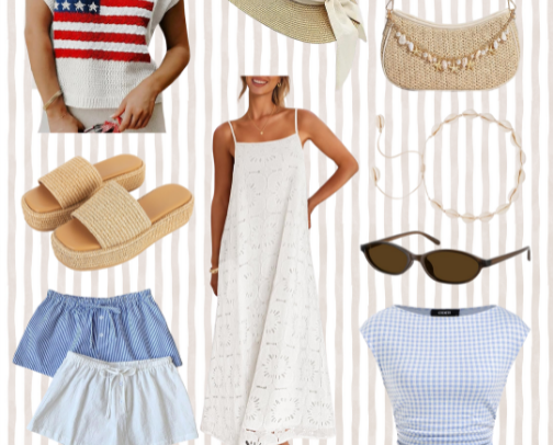 East coast summer essentials cover photo collage