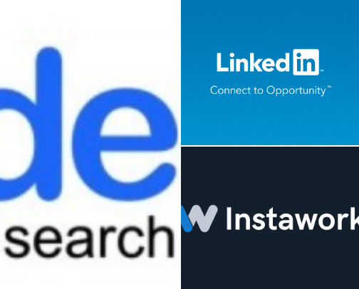 Sites for job hunting cover photo collage