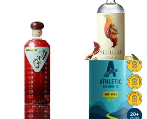 Sober Living Made Easy: Best Reads, Podcasts & Alcohol-Free Drinks cover photo collage