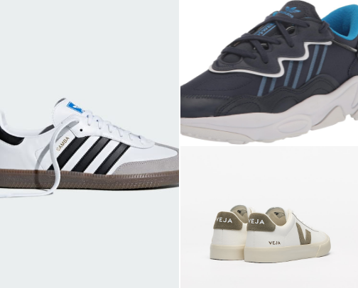 SNEAKERS FOR BOTH MEN AND WOMEN cover photo collage