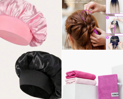 Hair Care cover photo collage