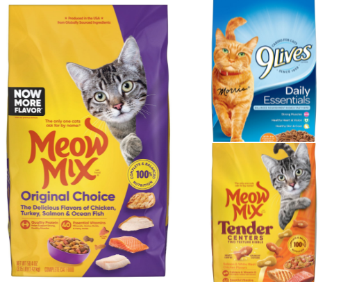 "Cat Nutrition Favorites" cover photo collage
