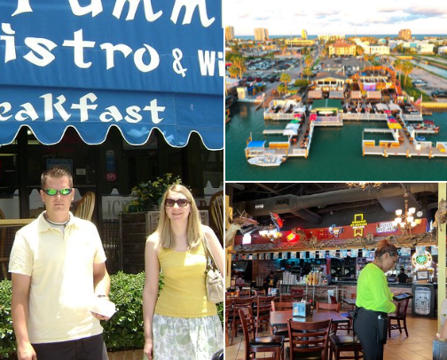South Padre Island cover photo collage