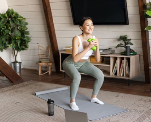 Home Workout Gear for Busy WFH Women cover photo collage