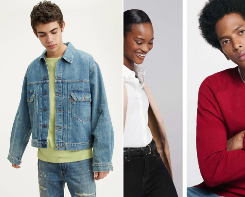 Levis collection cover photo collage