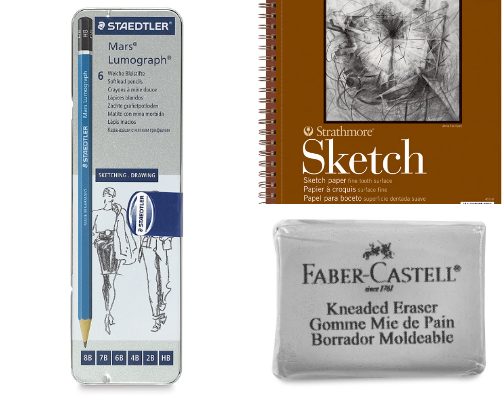 Must-Have Tools for Realistic Pencil Drawing cover photo collage