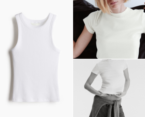збираємо базовий гардероб в h&m cover photo collage