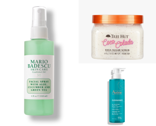 skincare recs 🧖🏻‍♀️ cover photo collage