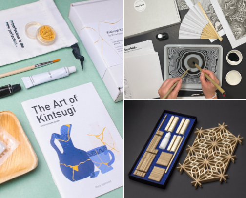 Holiday Crafting for Adults: Inspired by Japanese Traditions cover photo collage