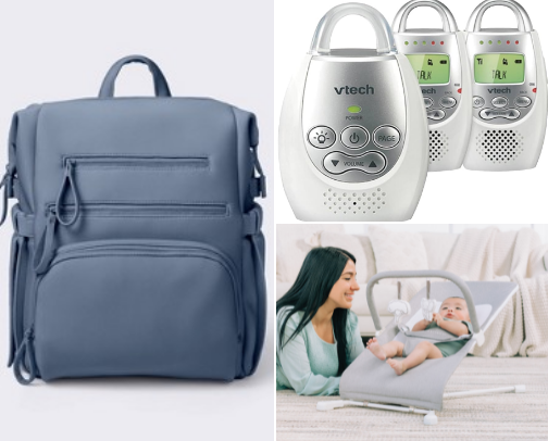 First Time Mom: Baby Must Haves cover photo collage