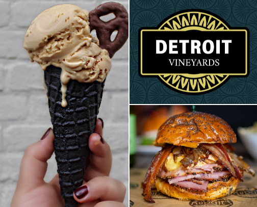 Detroit’s Best Bites: My Local Eats and Drinks Guide cover photo collage