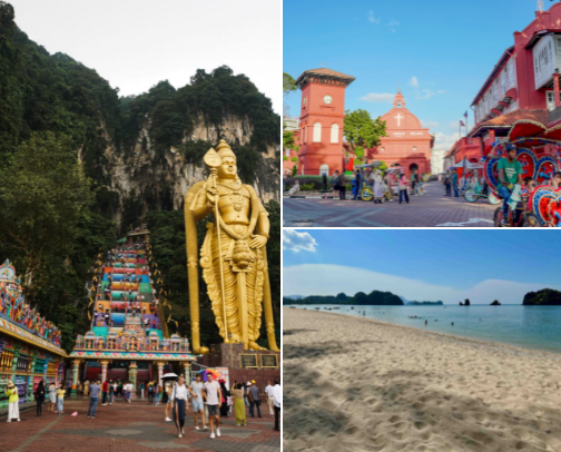 Summer in Malaysia ‎ꫂ᭪݁ cover photo collage