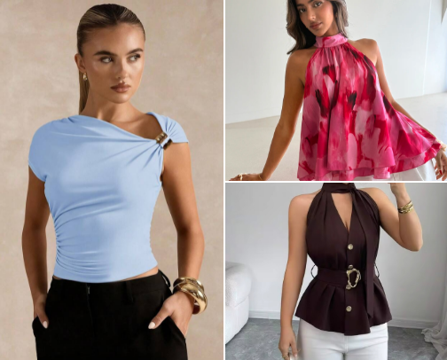 Women’s Tops | Trendy & Elegant SHEIN Finds cover photo collage