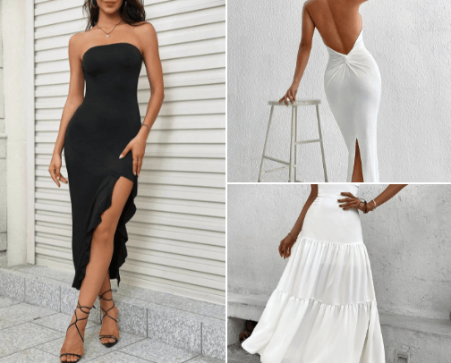 SHEIN clothes cover photo collage