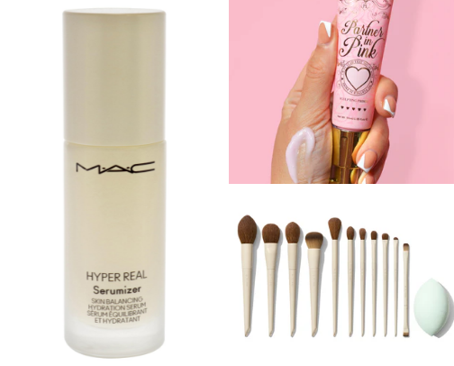 Favorite Beauty Products cover photo collage