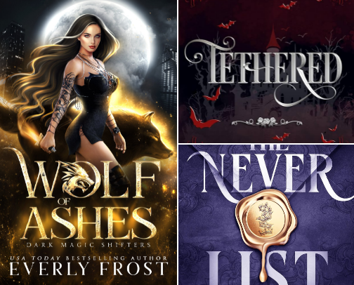 My favorite reads and bookish accessories cover photo collage