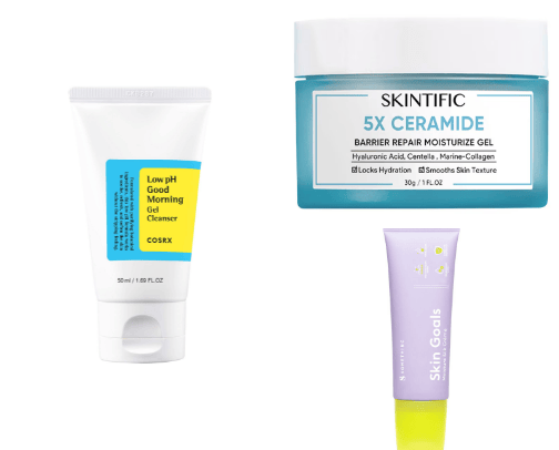 Skin Care For Oily Skin cover photo collage