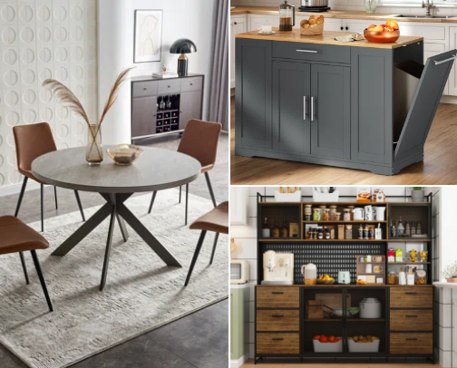 Budget Friendly FURNITURE for HOME cover photo collage