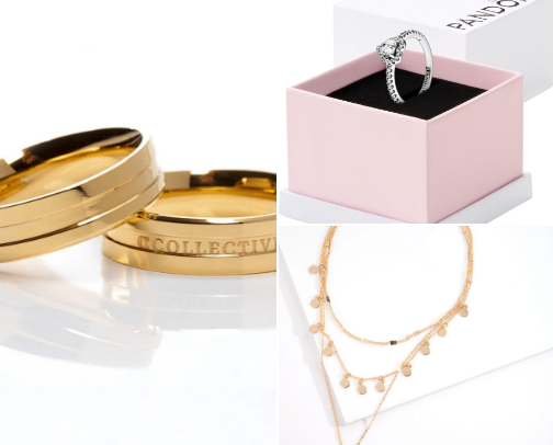 Jewelry cover photo collage