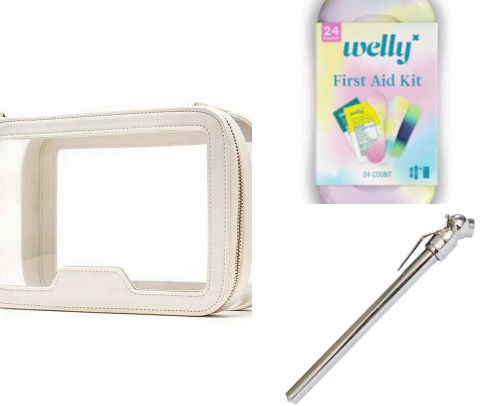 Girly Car Console Essentials! cover photo collage