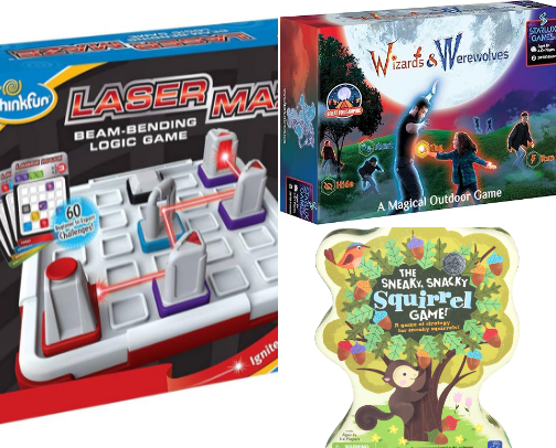 Rainy Day Rescue: 20 Next-Level Indoor Games for All Ages​ cover photo collage