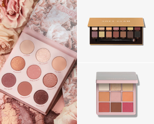 the prettiest neutral eyeshadow palettes! ♡ cover photo collage