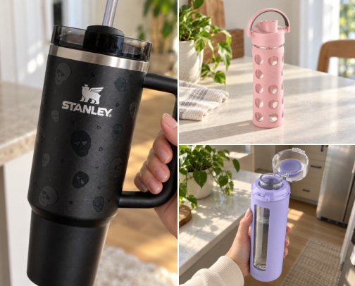 Best Water Bottles for Everyday Hydration cover photo collage