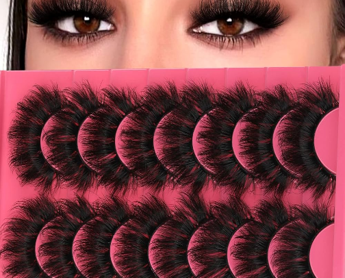 Lashes cover photo collage