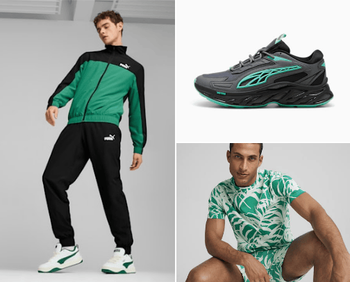 Unique Puma Clothing for Hot Man's cover photo collage