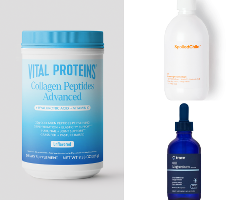 Supplements I live by. Great sleep and skin is what you will receive. cover photo collage