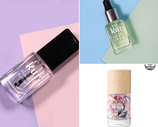 nail care essentials 💅 cover photo collage