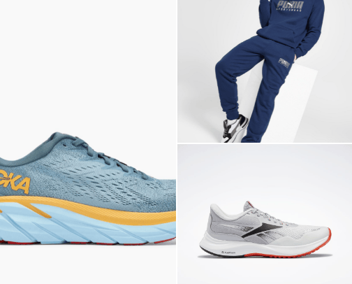 men sport clothes cover photo collage
