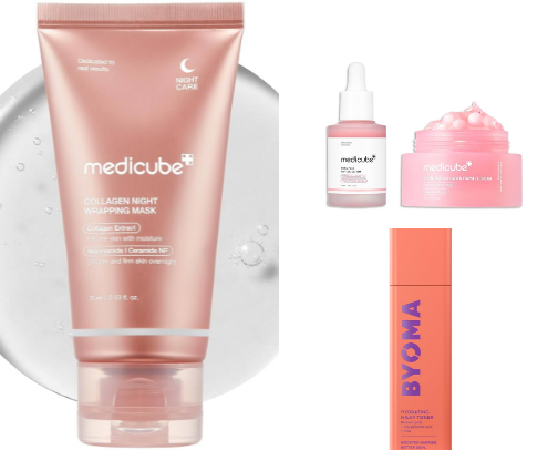 ✨Skin Care for Glowy Hydrated Skin✨ cover photo collage