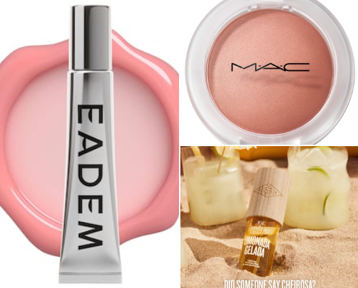 New Makeup for the New Seasons cover photo collage