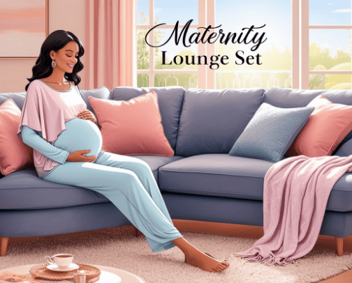 Maternity clothing cover photo collage
