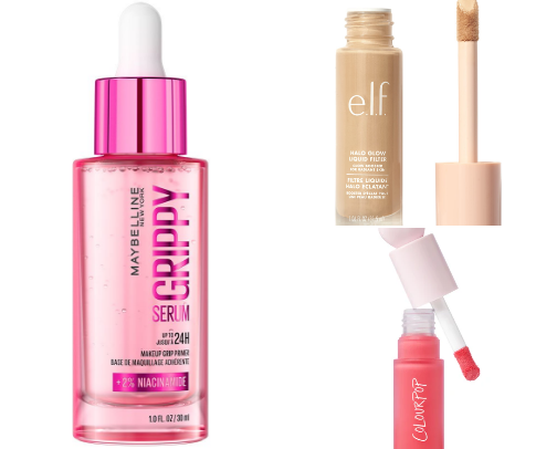 Affordable makeup routine(water based)🫧 cover photo collage