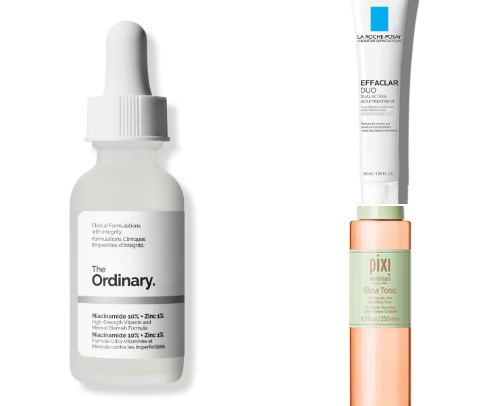 Skincare for oily skin🧼🧴 cover photo collage