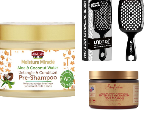 Holy Grail Hair Products for Type 4 Naturals cover photo collage