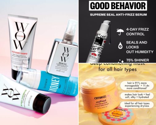 Best Haircare products for bleached, Frizzy or untamed Hair cover photo collage