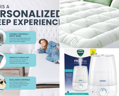 Sleep essentials for a great night full of rest😴 cover photo collage