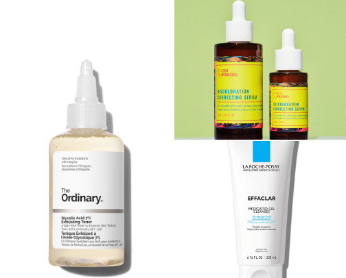 Skincare for oily people as an oil person herself cover photo collage