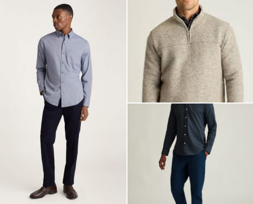 Sharp, Modern Men’s Tops for Every Occasion cover photo collage
