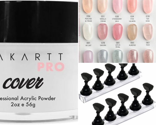 Nail supply must haves cover photo collage