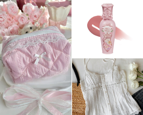 Flirty & Feminine: My Ultimate Coquette Wardrobe + Makeup Picks cover photo collage
