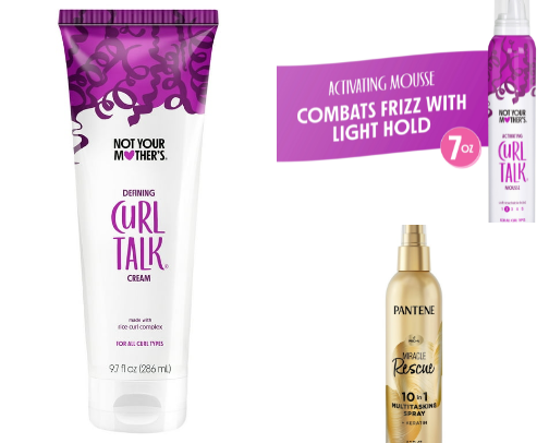 Curly Hair Must Haves cover photo collage