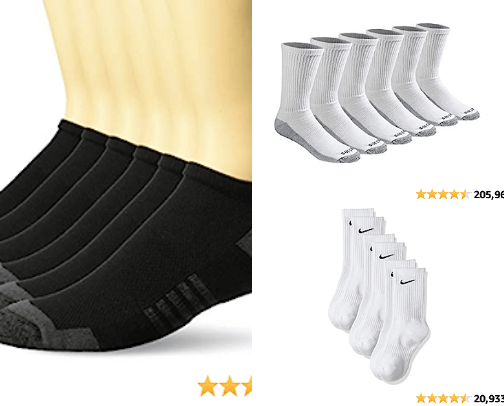socks cover photo collage