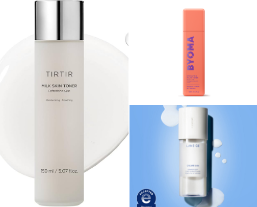 All time favorite MILKY TONERS🤍✨ cover photo collage